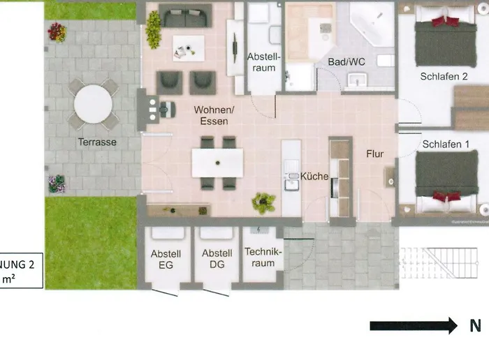 Apartment 5*ferienwohnung Seeblick 2 Wendisch Rietz